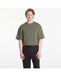 Fred Perry - T-Shirt Back Vertical Graphic T-Shirt - Lyst