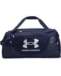 Under Armour - Sac undeniable 5.0 duffle lg midnight navy/ midnight navy/ metallic silver universal - Lyst