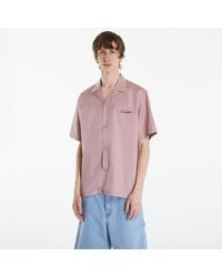 Carhartt - Hemd short sleeve delray shirt unisex glassy pink/ black s - Lyst