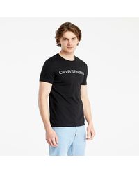 Calvin Klein - Jeans 2 Pack Slim Organic Cotton T-Shirts Black - Lyst