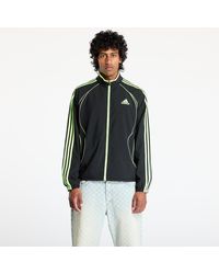 adidas gazelle silver green womens adidas Firebird Track Top in 'Dark Blue' S