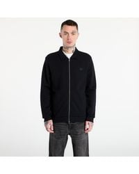 Fred Perry - Sweatshirt zip through collared sweatshirt m - Lyst