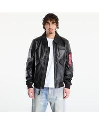 Alpha Industries - Jas Cwu-45/P Leather - Lyst