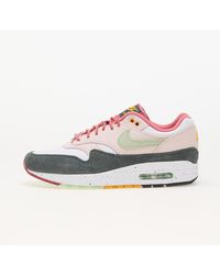 Nike - Air max 1 light soft pink/ vapor green-anthracite - Lyst
