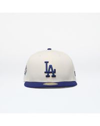 KTZ - Los Angeles Dodgers 59fifty Fitted Cap Light Cream/ Official Team Color - Lyst