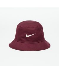 Nike - Apex swoosh bucket hat night maroon/ guava ice - Lyst