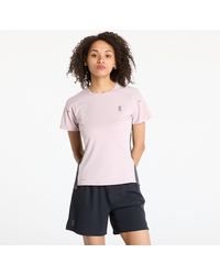 On Shoes - T-Shirt Performance Short Sleeve Tee Mauve/ Eclipse - Lyst