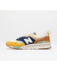 New Balance 997 Yellow/ Navy - Bleu