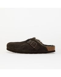 Birkenstock - Sneakers Boston Shearling Suede Leather/ Fur - Lyst