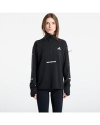 adidas Originals - Sweatshirt Adidas Adi365 Running Climawarm+ Half-Zip - Lyst