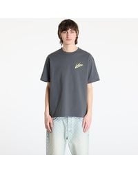 Vans - T-Shirt Brush Script Loose Ss Tee Asphalt/ Shadow - Lyst