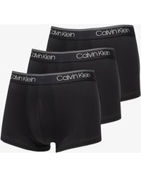 Calvin Klein - Microfiber Stretch-Low Rise Boxer 3-Pack - Lyst