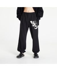 Y-3 - Graphic french terry pants - Lyst