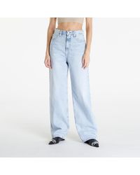 Calvin Klein - Jeans High Rise Relaxed Coated Jeans - Lyst