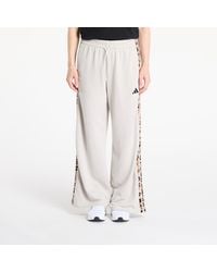 adidas Originals - Pants Adidas W Animal Print 3-Stripes Open Hem Pants Wonder Aluminium - Lyst