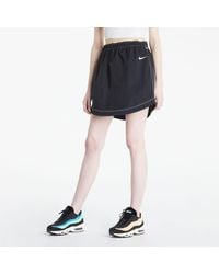 Nike - Sportswear swoosh woven high-rise skirt - Lyst