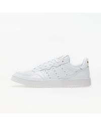 adidas supercourt white dash green