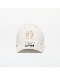 KTZ - New York Yankees Mlb Outline 39thirty Stretch Fit Cap Stone/ Stone - Lyst