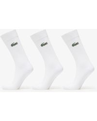 Lacoste - Chaussettes crew sock 43-46 - Lyst