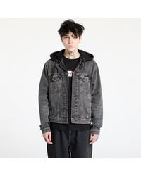 Tommy Hilfiger - Jas Tommy Jeans Hooded Ryan Regular Trucker Jacket - Lyst