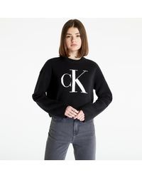Calvin Klein - Jeans blown up ck loose pullover - Lyst