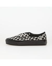 Vans - Baskets lx authentic 44 ek punk check black/ marshmallow eur 42.5 - Lyst
