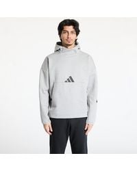 adidas Originals - Felpa Adidas Z.N.E. Hoodie Ediu Heather - Lyst