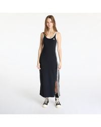 adidas Originals - Adidas Adicolor 3 Stripes Tank Dress Maxi - Lyst
