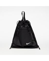 Nike Sportswear Essentials Gym Sack Black/ Iron Grey/ White - Schwarz