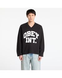 Obey - Jersey Obey Football Jersey Ls - Lyst