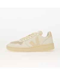Veja - Sneakers V-10 Leather Pure_Calcaire Eur - Lyst