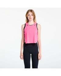 Nike - Tanktop Aeroswift Dri-Fit Adv Cropped Running Tank Top Hyper - Lyst