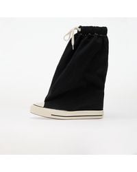 Converse - Baskets chuck taylor all star wedge x-hi black/ white/ egret eur 37.5 - Lyst