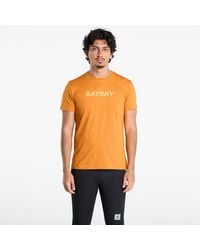 Saysky - T-Shirt Logo Pace T-Shirt - Lyst