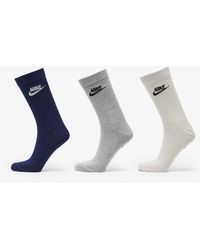 Nike - Sportswear Everyday Essential Crew Socks 3-pack - Lyst