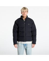 Fred Perry - Giacca Raglan Sleeve Padded Jacket - Lyst