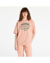 adidas Originals Adidas Athletic League Tee Ambient Blush - Orange