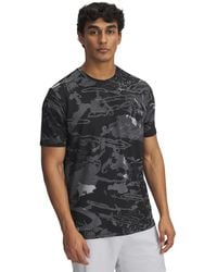 Under Armour - Vanish Energy Kurzarm-Oberteil Mit Aufdruck Für Herren Anthracite - Lyst