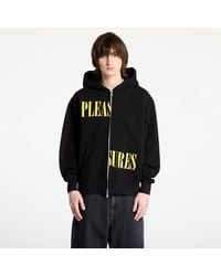 Pleasures - Sweatshirt Split Zip Hoodie - Lyst