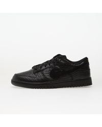 Nike - Baskets dunk low black/ black-metallic gold-off noir eur 40 - Lyst
