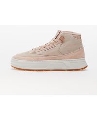 Reebok - Club c geo mid soft ecru/ barbrw/ rbkg06 - Lyst