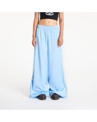 adidas Originals - Pantaloni Satin Wide Leg Tracksuit Bottoms Ruffle 3-Stripes - Lyst