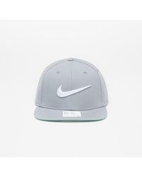 Nike - Sportswear Pro Swoosh Classic Hat Particle Grey - Lyst