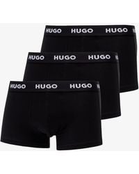 BOSS - 3 Pack Cotton Stretch Trunks - Lyst