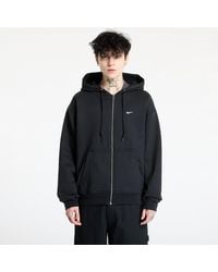 Nike - Sweatshirt Solo Swoosh Thermal Full-Zip Hoodie - Lyst