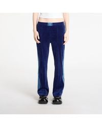 adidas Originals Velour Adibreak Track Jogger Pants in Black | Lyst