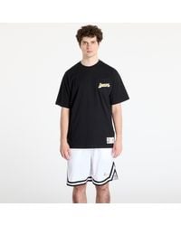 Mitchell & Ness - T-Shirt Nba Double Hit Ss Pocket Tee Vintage Logo Lakers - Lyst