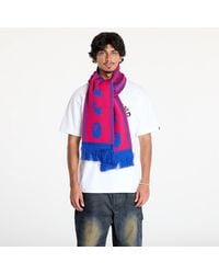 A Bathing Ape - Jacquard Bape Logo Long Scarf M - Lyst