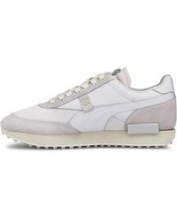 PUMA Leather Phenom Lux Women's Sneakers in White - Lyst