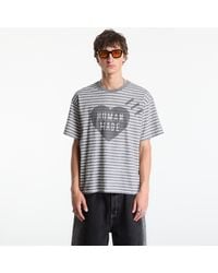 Human Made - T-Shirt Heart Striped T-Shirt - Lyst